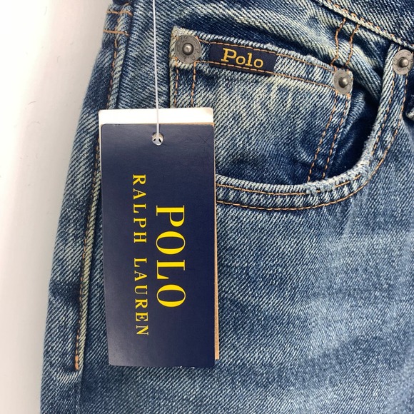 POLO Ralph Lauren Callen High Rise Slim Beaded Slit Bottom Womens Size 26 - Picture 10 of 16